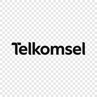 Telkomsel black logo