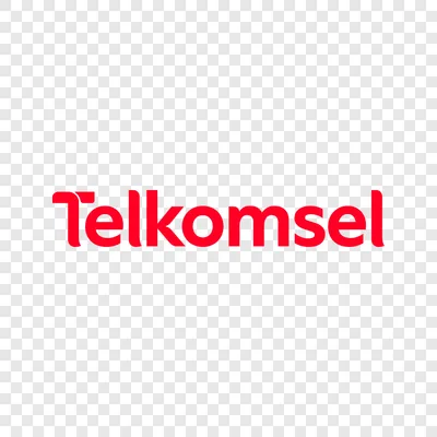 Telkomsel logo transparent PNG