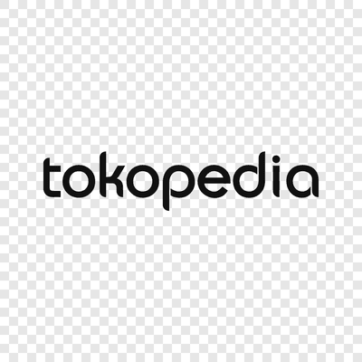 Tokopedia black logo