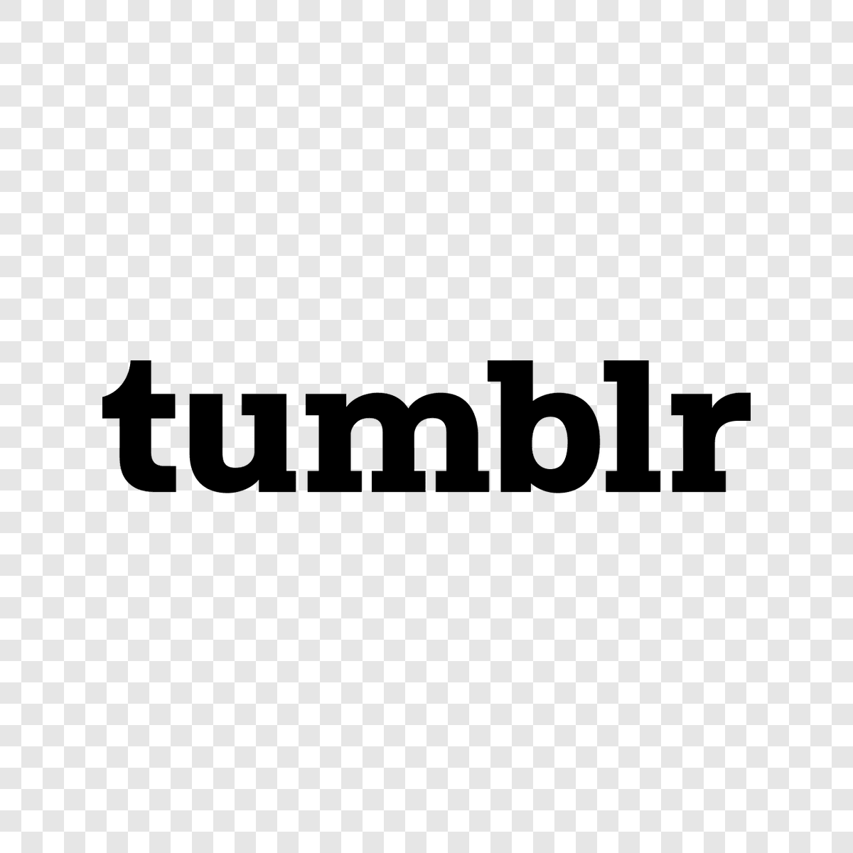 Logo Tumblr PNG transparan