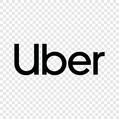 Uber logo transparent PNG