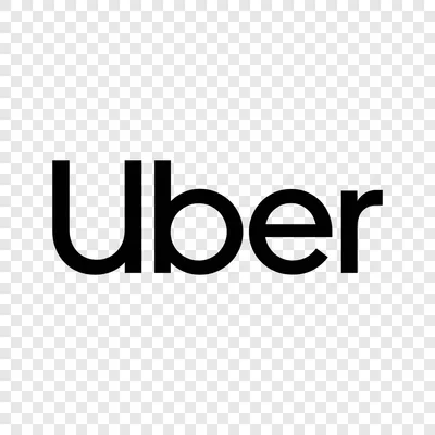 Uber logo transparent PNG