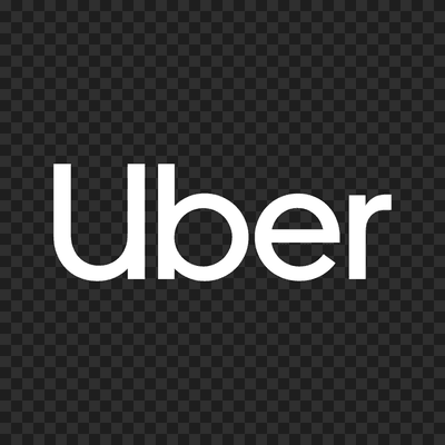 Uber white logo