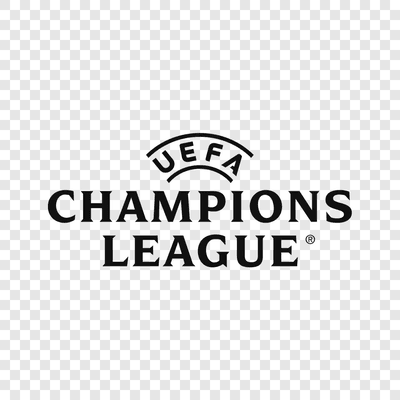 UEFA Champions League black logo