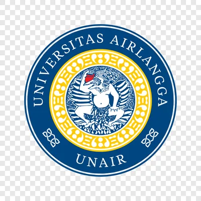 Universitas Airlangga (UNAIR) logo transparent PNG