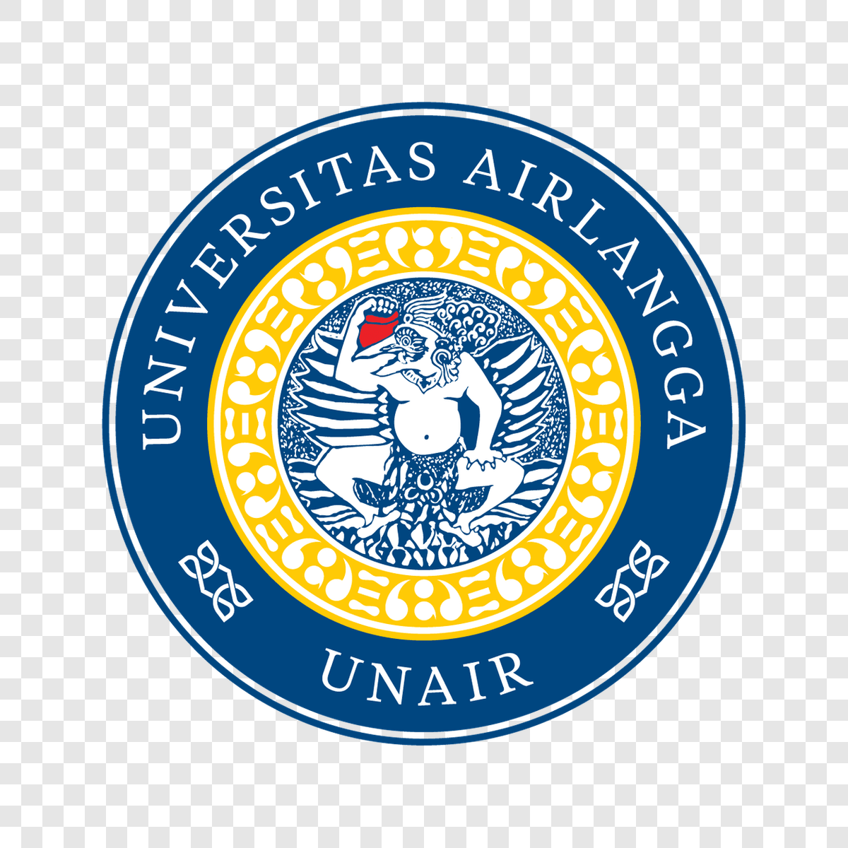 Universitas Airlangga (UNAIR) logo transparent PNG