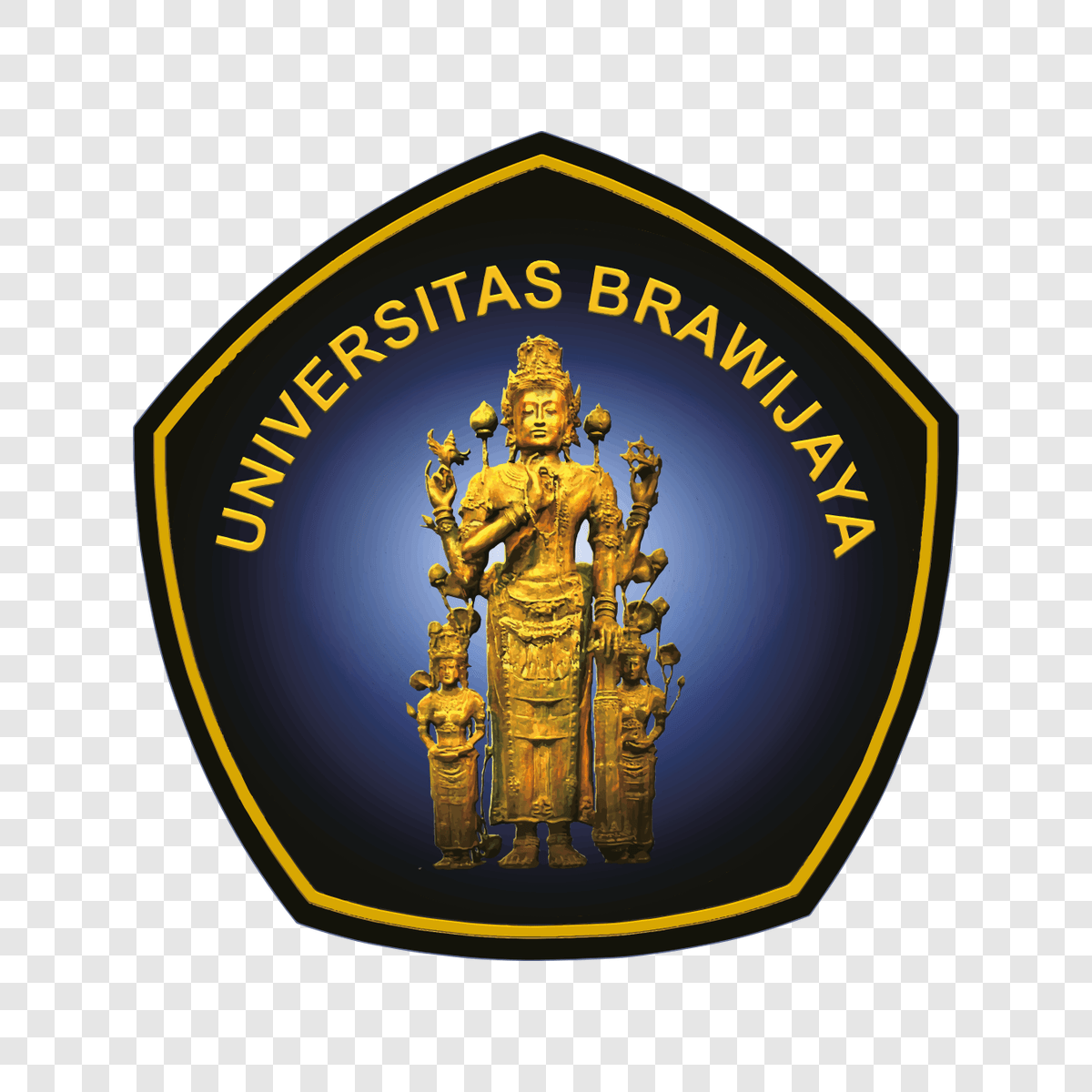 Universitas Brawijaya (UB) logo transparent PNG