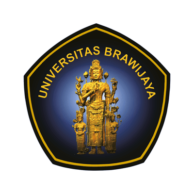 Universitas Brawijaya (UB) logo on white background