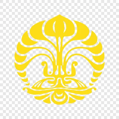 Universitas Indonesia (UI) logo transparent PNG