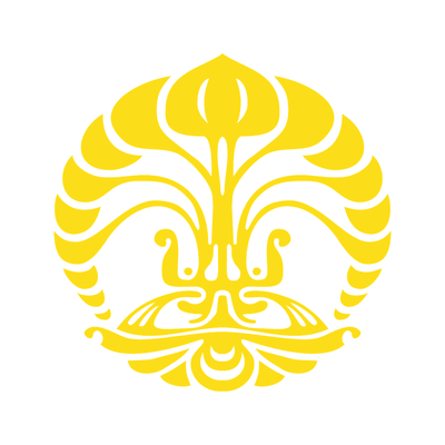 Universitas Indonesia (UI) logo on white background