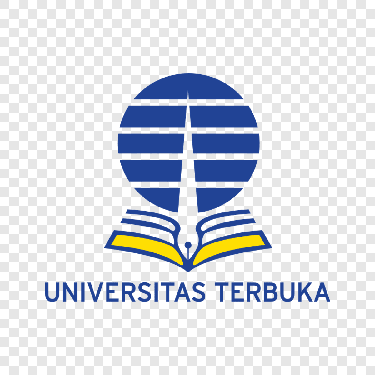 Universitas Terbuka (UT) logo transparent PNG