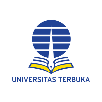 Universitas Terbuka (UT) logo on white background