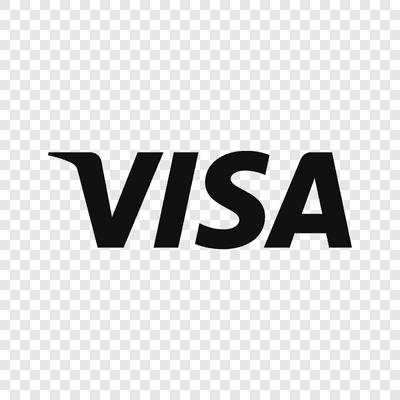 Visa black logo