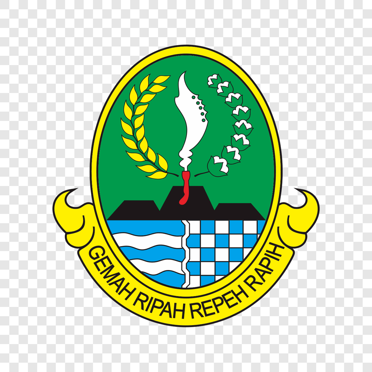 West Java Province logo transparent PNG
