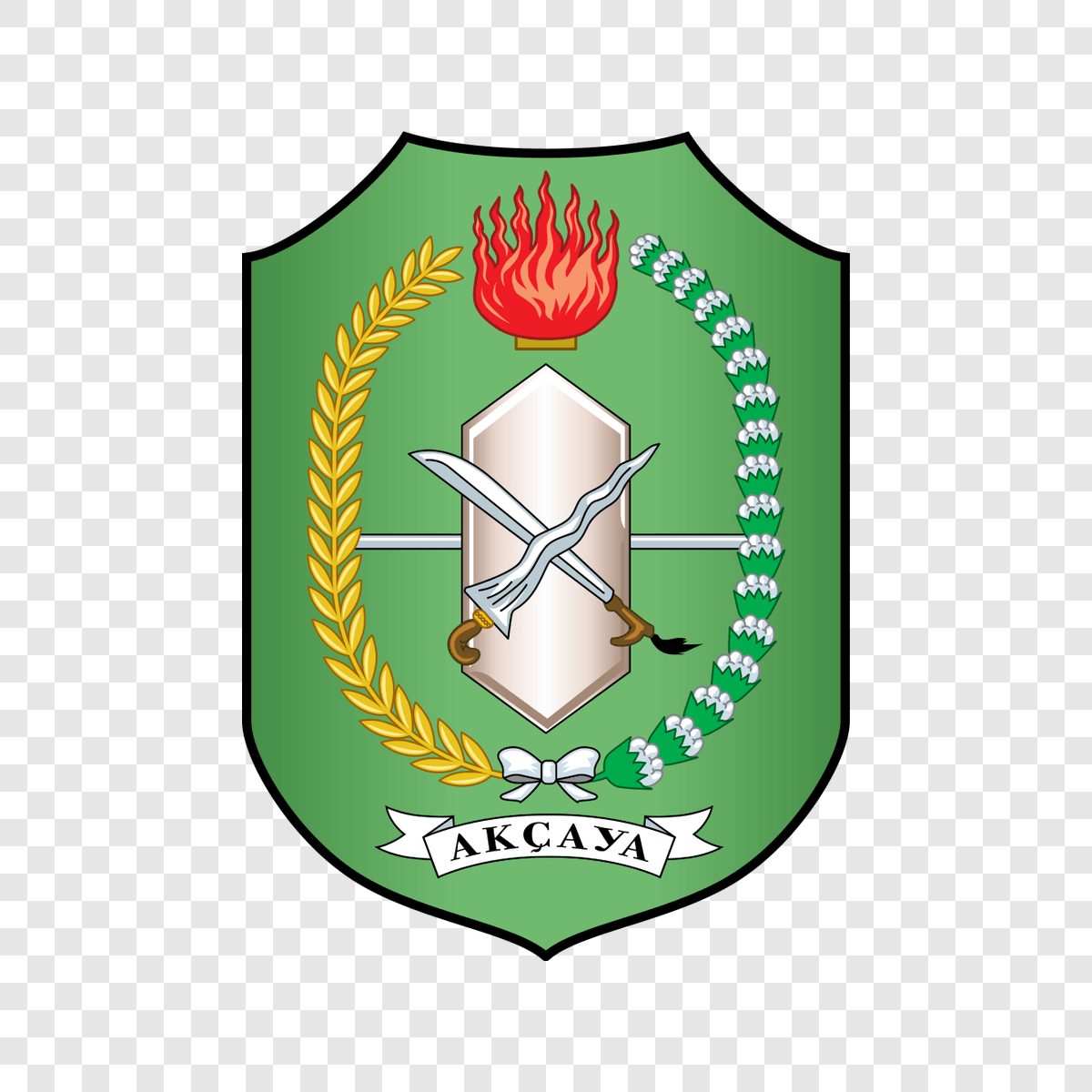 West Kalimantan Province logo transparent PNG