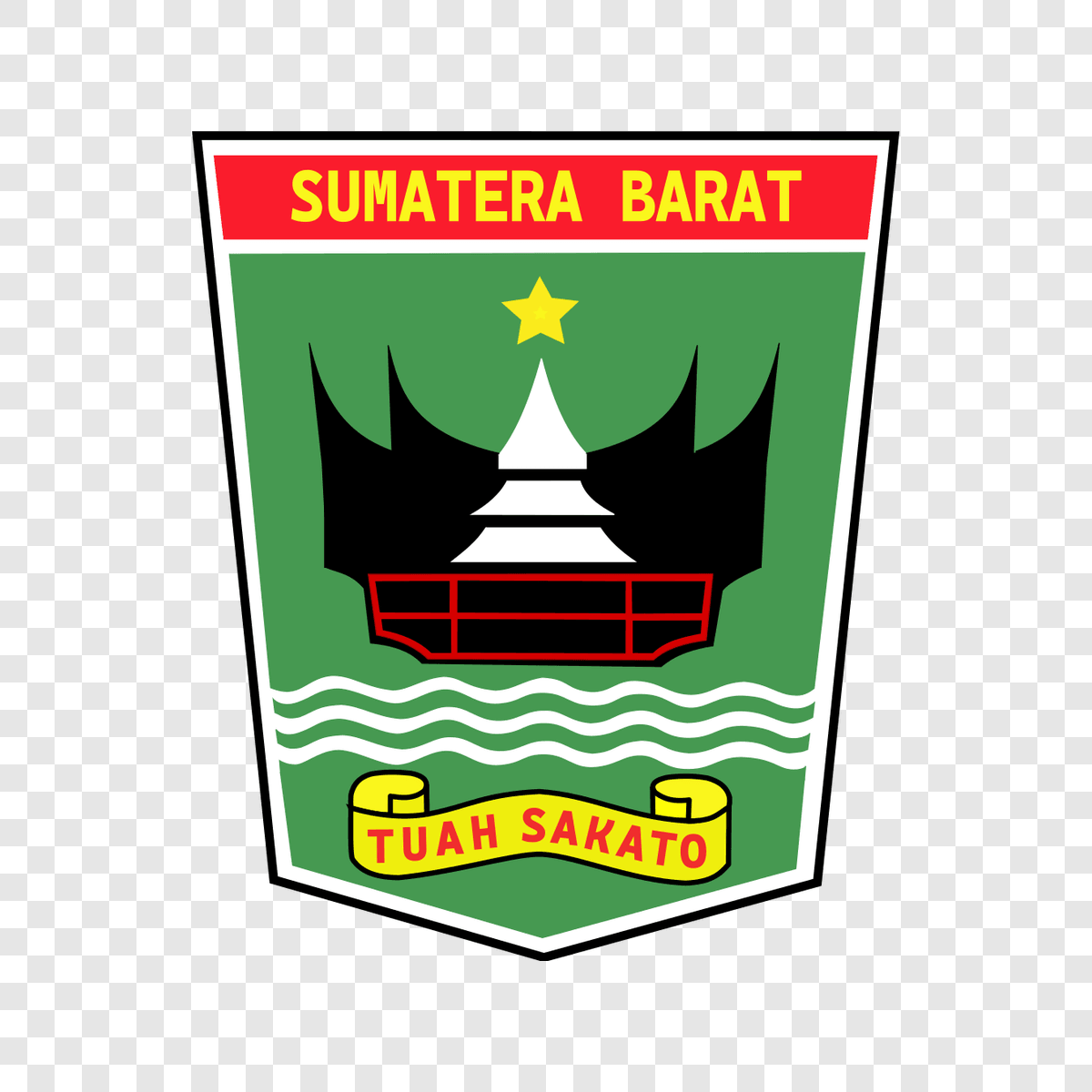 West Sumatra Province logo transparent PNG