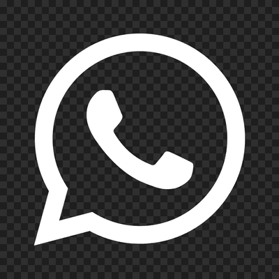 WhatsApp white logo