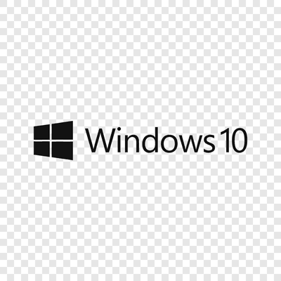Windows 10 black logo