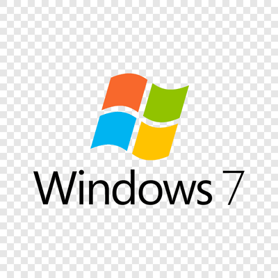 Windows 7 logo transparent PNG
