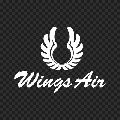 Wings Air white logo