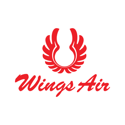 Wings Air logo on white background