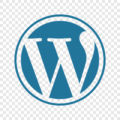 WordPress logo transparent PNG