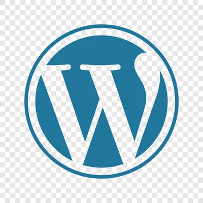 WordPress logo transparent PNG