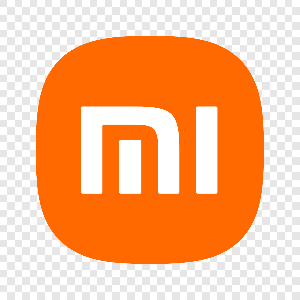 Xiaomi logo transparent PNG