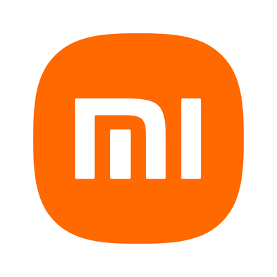 Xiaomi logo on white background