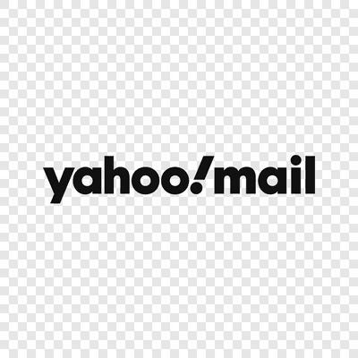 Logo Yahoo! Mail hitam
