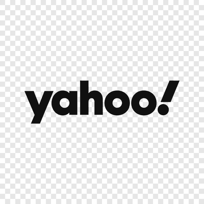 Yahoo black logo