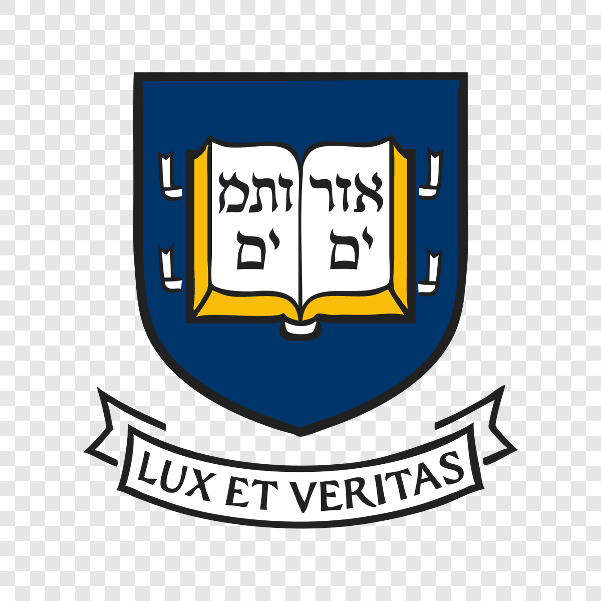 Yale University logo transparent PNG