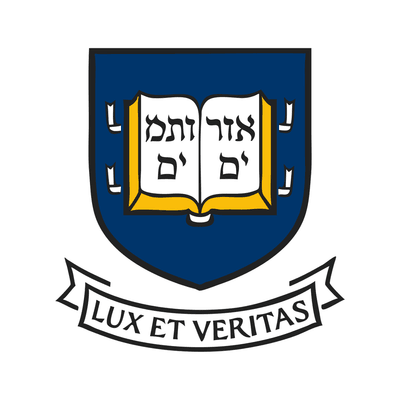 Yale University logo on white background