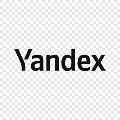 Yandex black logo