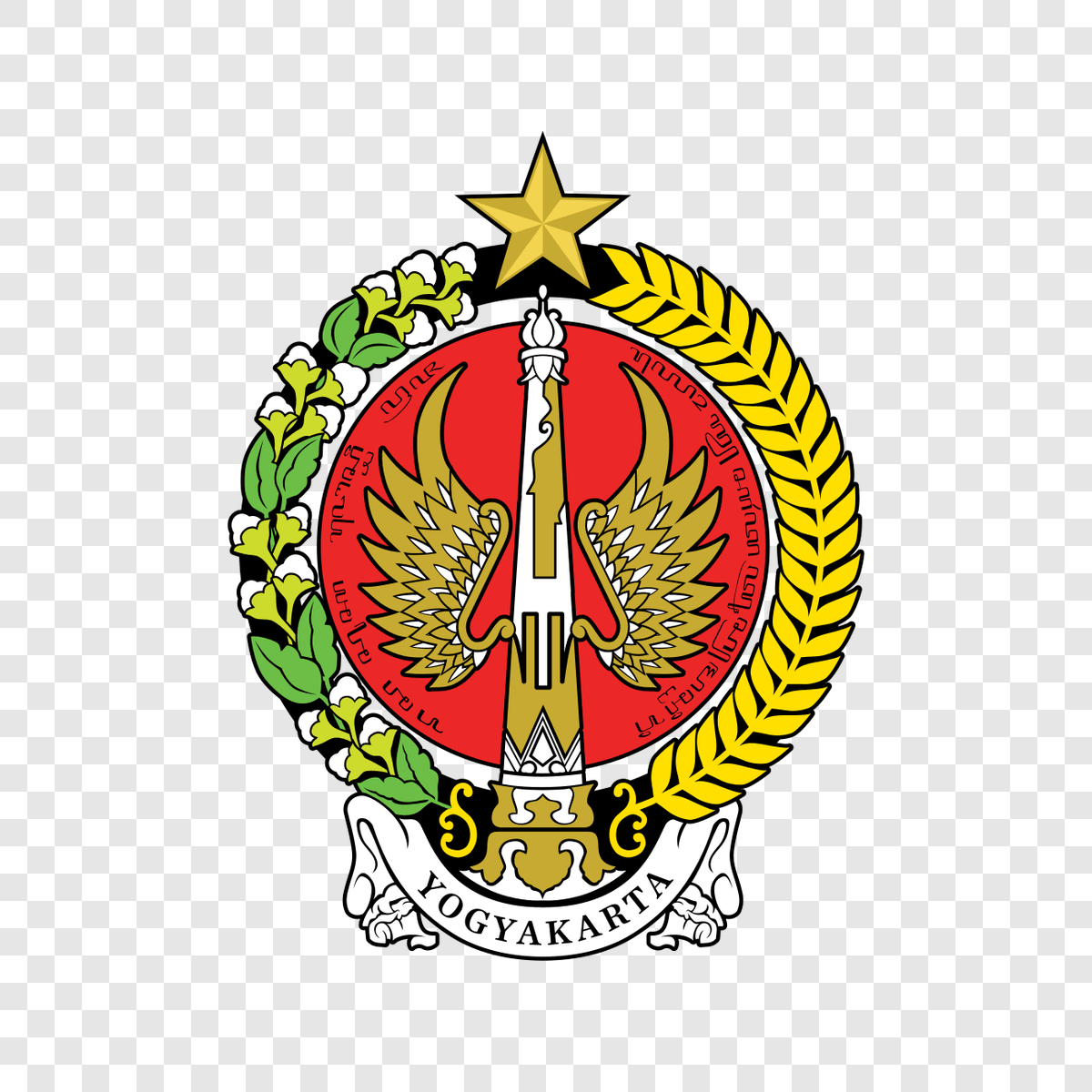 Yogyakarta Province logo transparent PNG